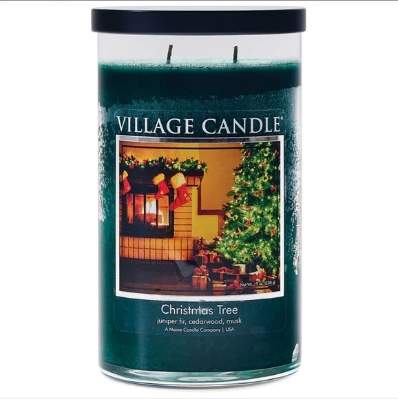 🌟 NEW Christmas Tree – Glass Jar Candle – Large Tumbler – 24oz - Picture 2 of 5